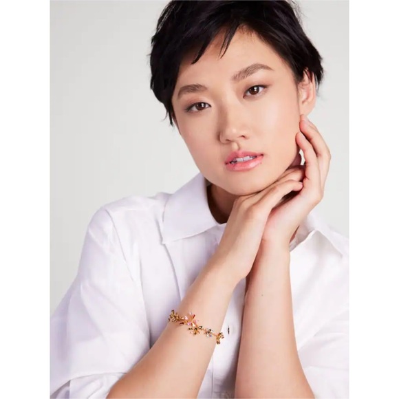 KATE SPADE • Firework Floral Line Bracelet - Picture 2 of 4